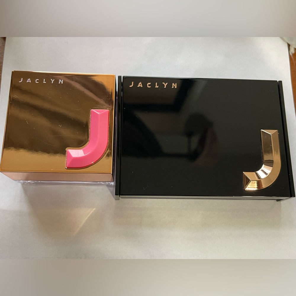 Jaclyn Cosmetics Love Poem Loose Powder & Bronze/Blush Duo - Hot Lava/Coca Rich